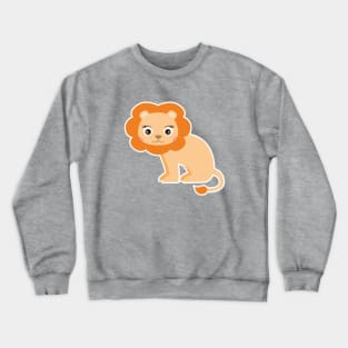 Cute Lion Crewneck Sweatshirt